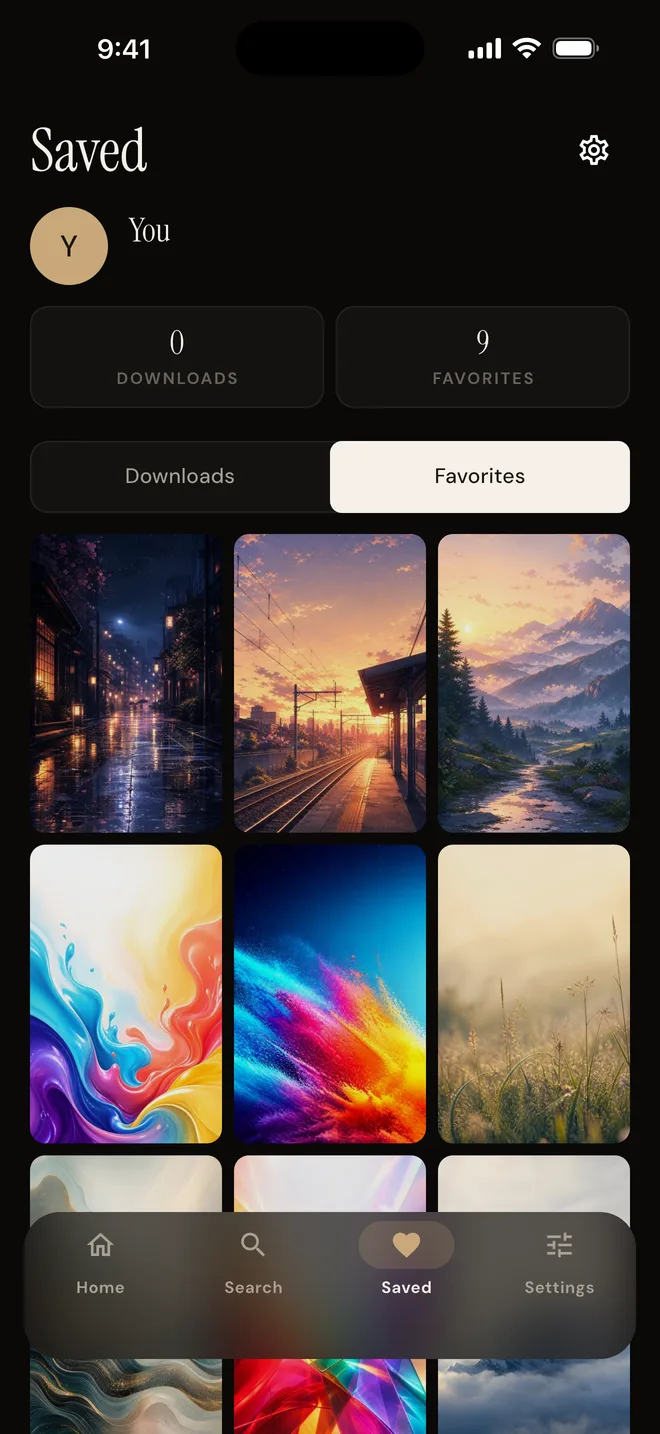 The Flux library with favorites and downloads