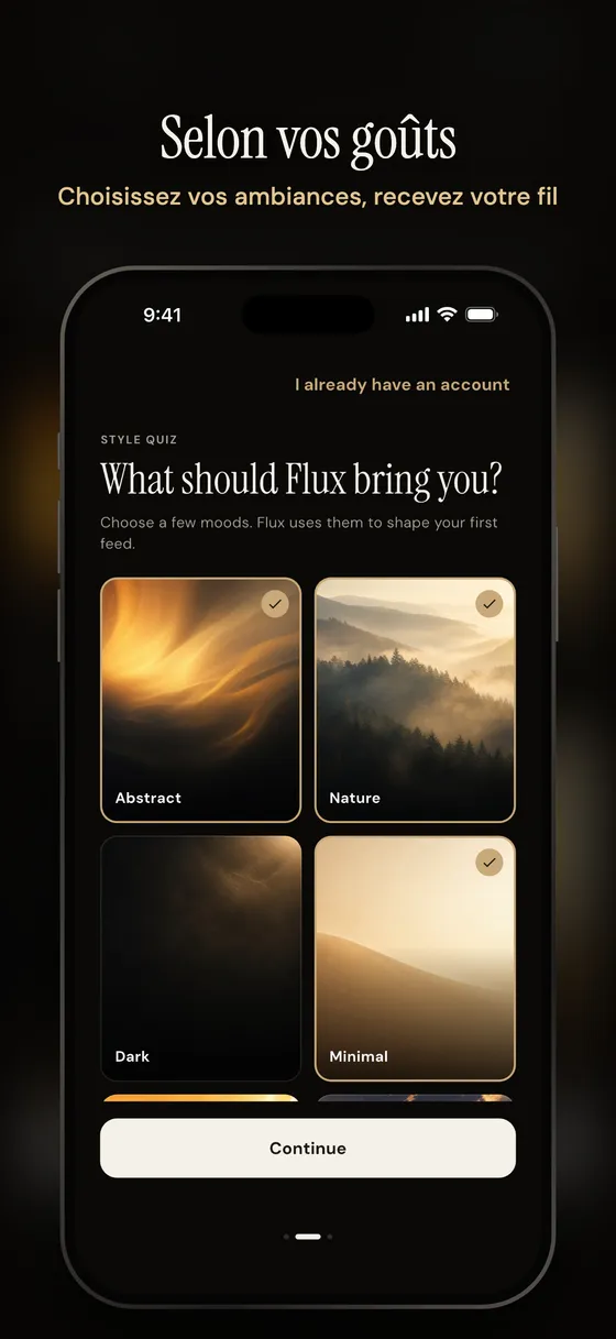 Capture 8 sur 8 de Flux Wallpapers