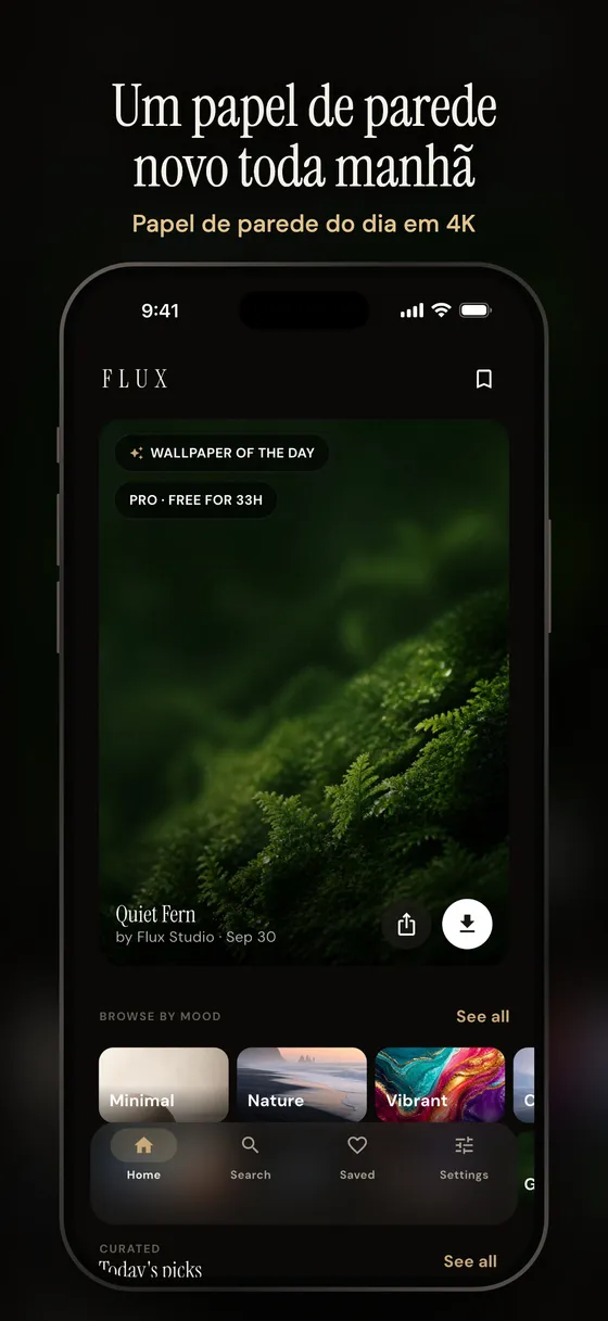 Captura 2 de 8 do Flux Wallpapers